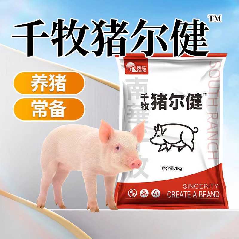 千牧猪尔健【猪葡萄球菌治疗】治猪消化不良病的药